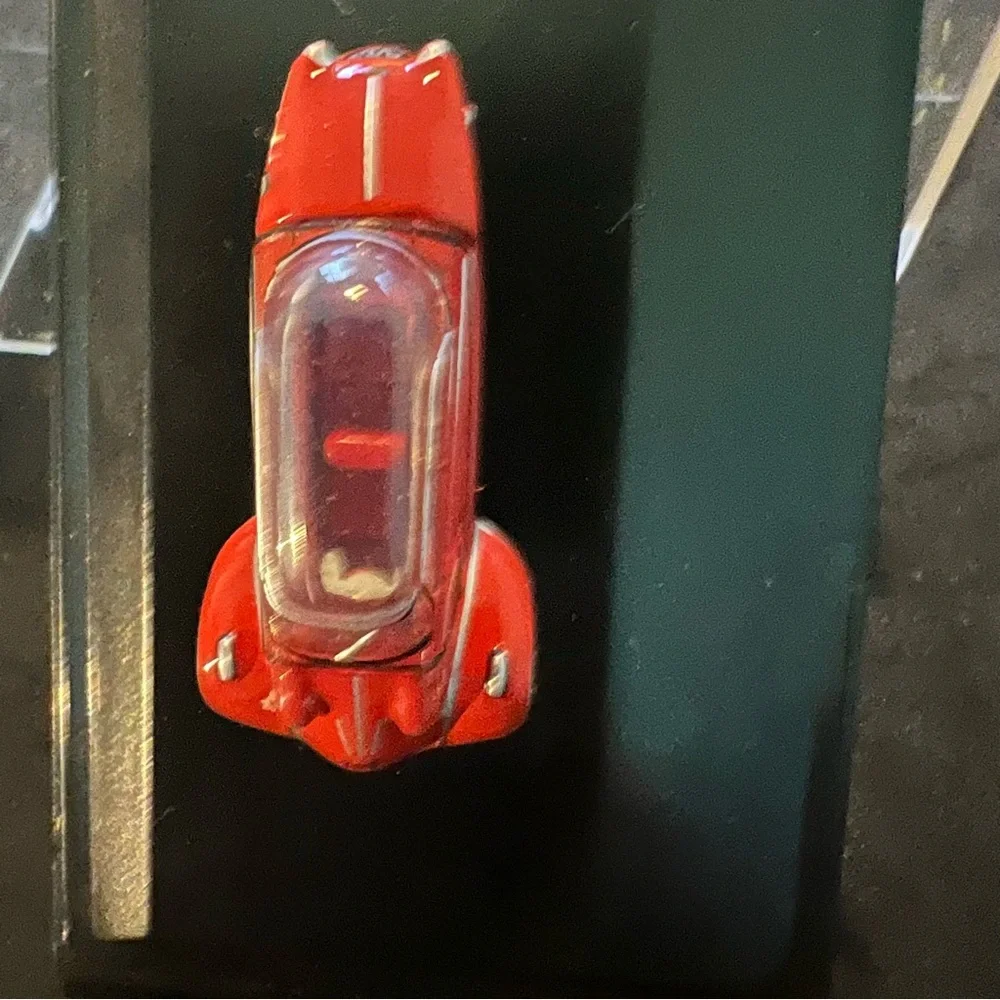 BMW Isetta Red Diecast Oxford Diecast Model Car